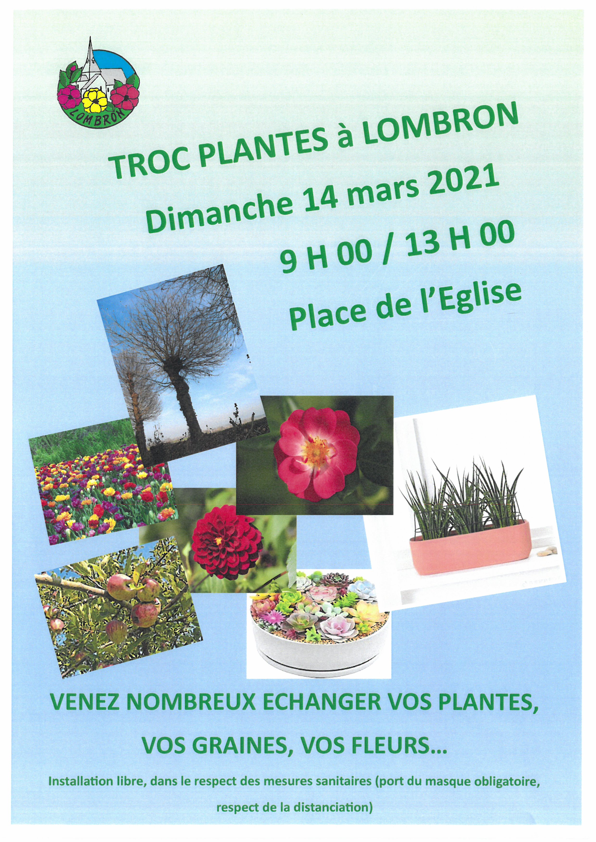 Lire la suite à propos de l’article Troc plantes à Lombron le 14 mars 2021