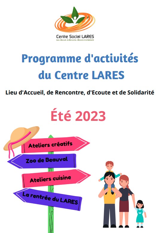 Lire la suite à propos de l’article Programme d’activités du Centre LARES été 2023