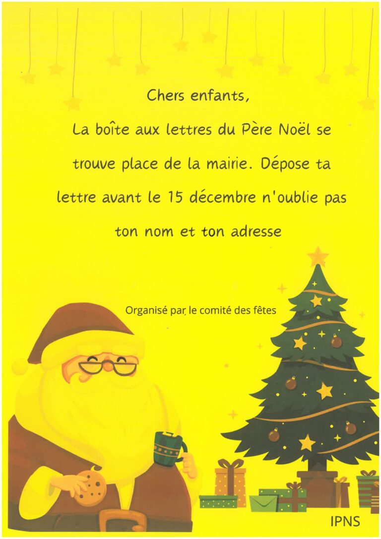 Lire la suite à propos de l’article Boîte aux lettres du Père Noël