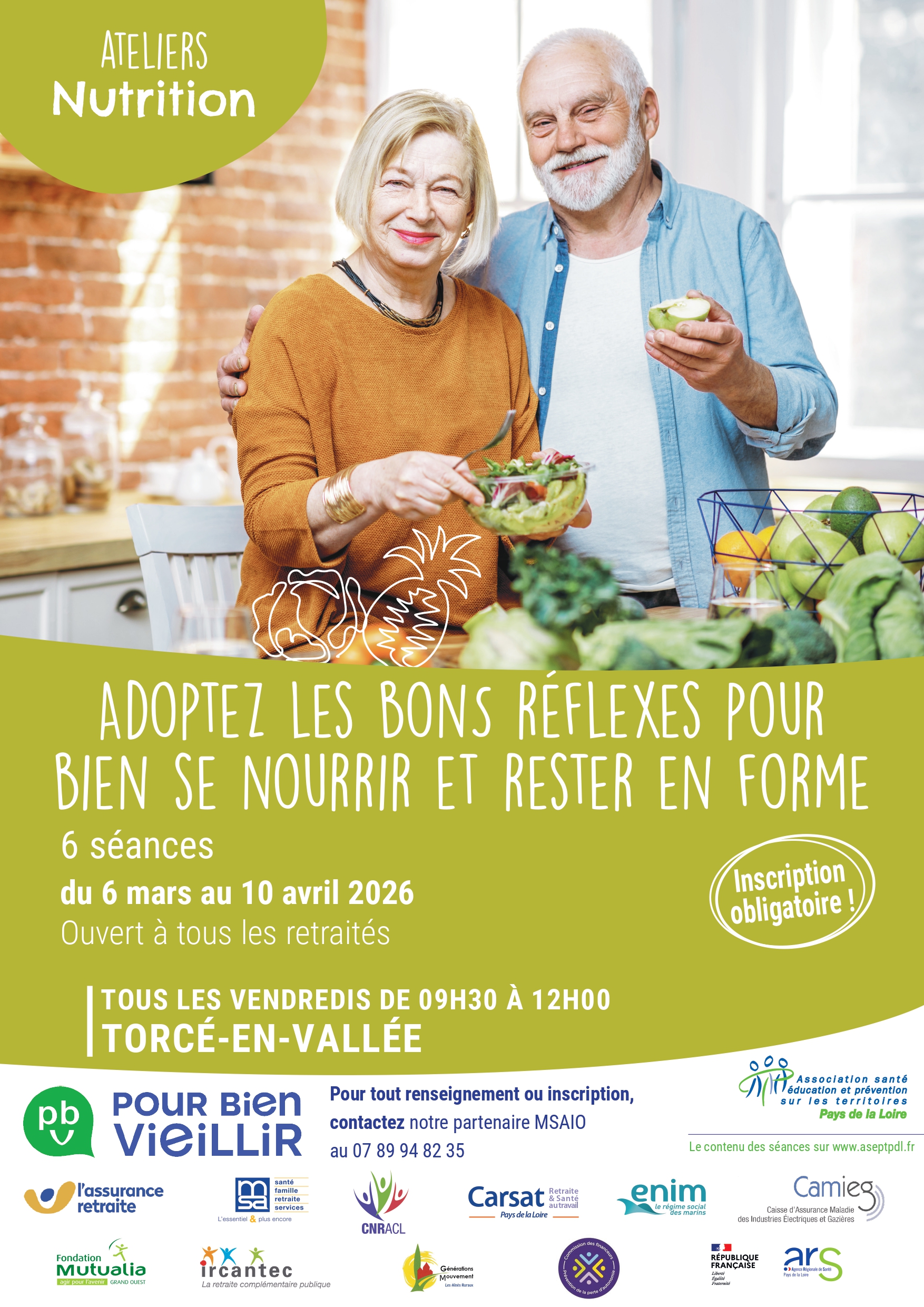 Lire la suite à propos de l’article ATELIERS NUTRITION