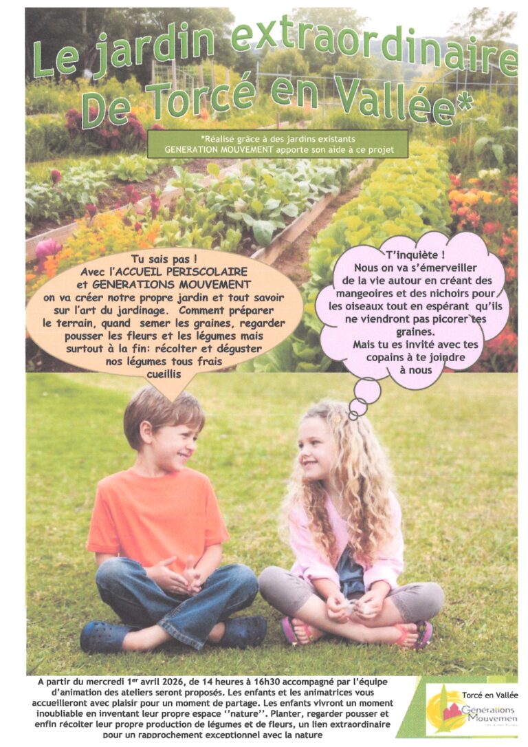 Lire la suite à propos de l’article LE JARDIN EXTRAORDINAIRE DE TORCE-EN-VALLEE